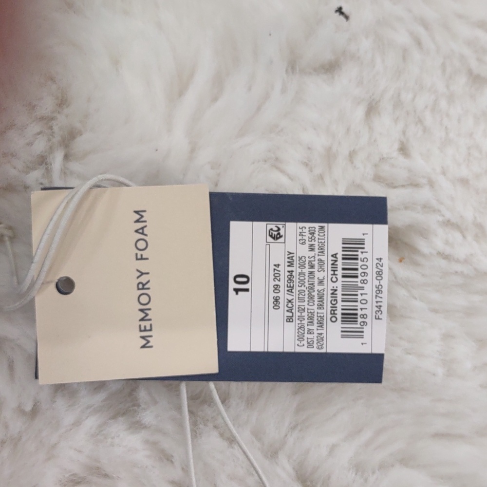 Universal Thread May Boots Memory Foam Black, Size 10 - Picture 12 of 17